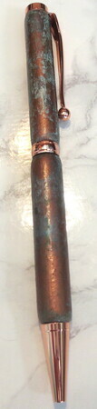 Antiqued copper