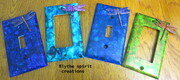 Dragonfly lightswitch covers