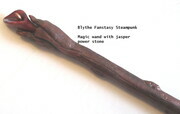 Hand carved jasper wand