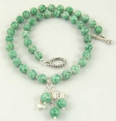 China jade necklace