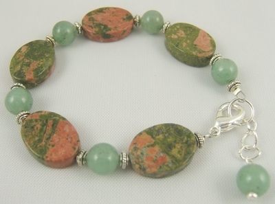 Unakite aventurine