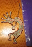 Kokopelli dangle earrings