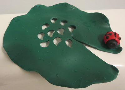 Ladybug soap dish