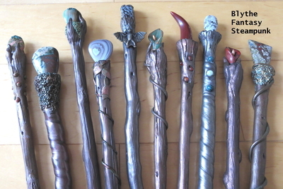 Nine magical wands