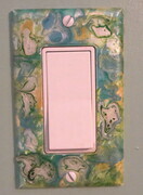 Painted lightswitch cover
