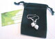 Pearl earrings with Bali sterling silver roundels